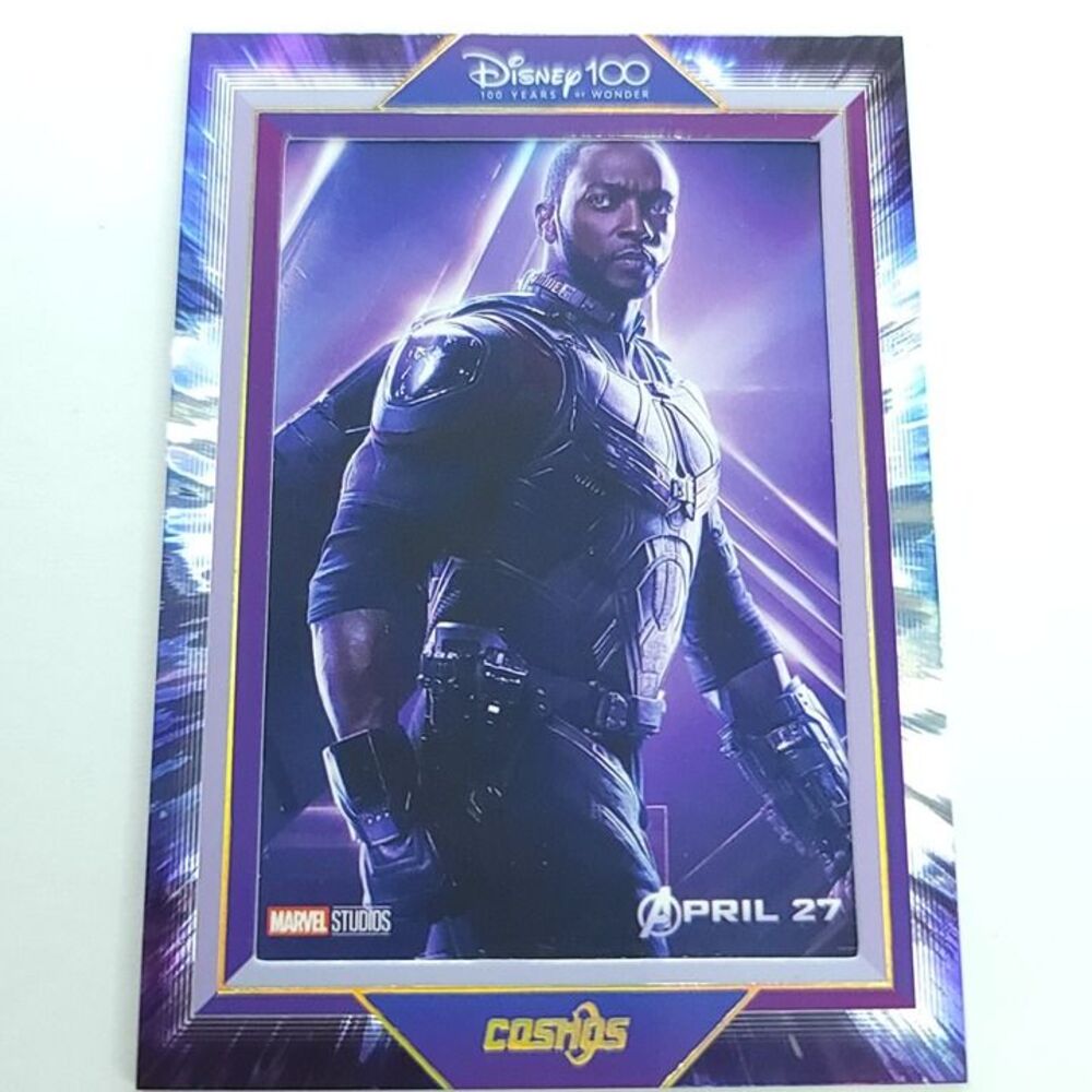 Avengers Infinity War Falcon Cosmos Disney 100 Captain Movie Poster 179/288